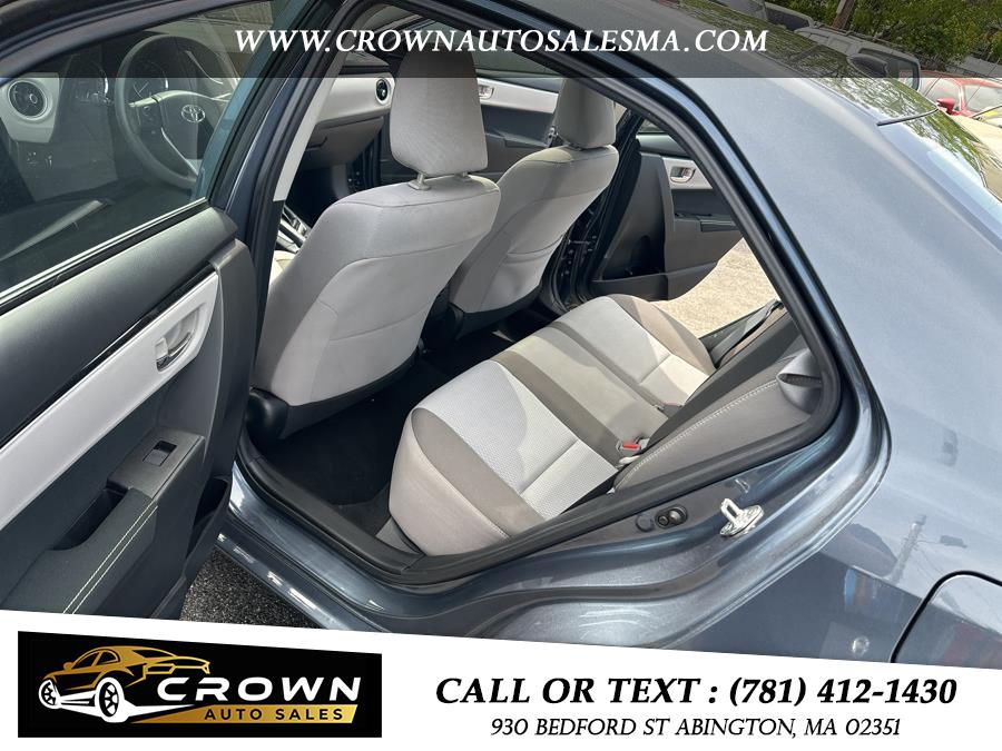 2017 Toyota Corolla LE CVT (Natl), available for sale in Abington, Massachusetts | Crown Auto Sales. Abington, Massachusetts 2017 Toyota Corolla LE CVT (Natl), available for sale in Abington, Massachusetts | Crown Auto Sales. Abington, Massachusetts