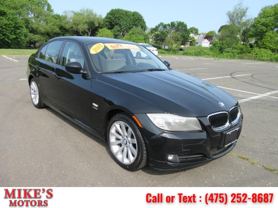 2011 BMW 3 Series 4dr Sdn 328i xDrive AWD SULEV, available for sale in Stratford, Connecticut | Mike's Motors LLC. Stratford, Connecticut 2011 BMW 3 Series 4dr Sdn 328i xDrive AWD SULEV, available for sale in Stratford, Connecticut | Mike's Motors LLC. Stratford, Connecticut