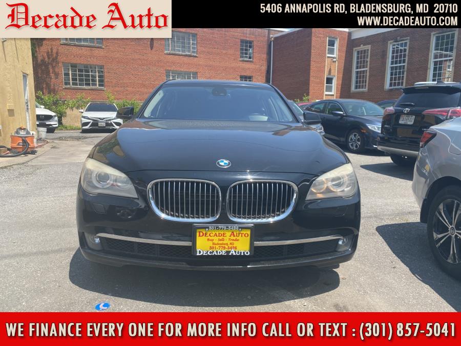 2012 BMW 7 Series 4dr Sdn 750i ActiveHybrid RWD, available for sale in Bladensburg, Maryland | Decade Auto. Bladensburg, Maryland