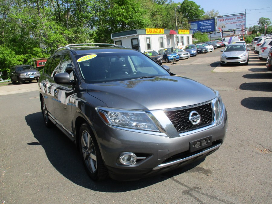 2015 Nissan Pathfinder 4WD 4dr SL, available for sale in Meriden, Connecticut | Cos Central Auto. Meriden, Connecticut 2015 Nissan Pathfinder 4WD 4dr SL, available for sale in Meriden, Connecticut | Cos Central Auto. Meriden, Connecticut
