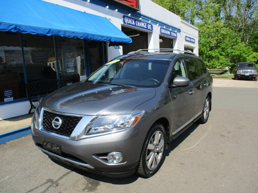 2015 Nissan Pathfinder 4WD 4dr SL, available for sale in Meriden, Connecticut | Cos Central Auto. Meriden, Connecticut 2015 Nissan Pathfinder 4WD 4dr SL, available for sale in Meriden, Connecticut | Cos Central Auto. Meriden, Connecticut
