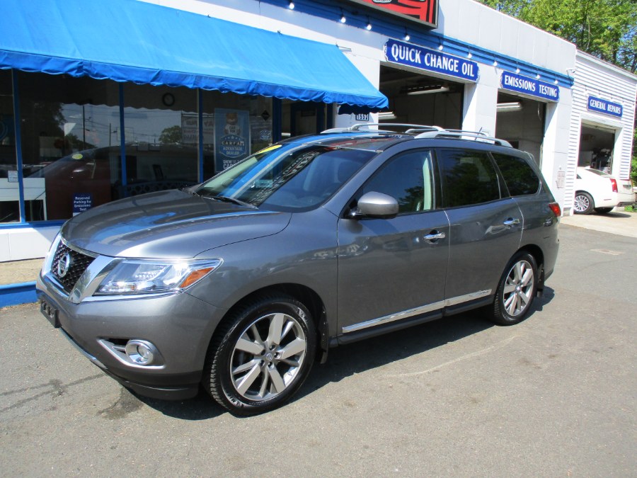 2015 Nissan Pathfinder 4WD 4dr SL, available for sale in Meriden, Connecticut | Cos Central Auto. Meriden, Connecticut 2015 Nissan Pathfinder 4WD 4dr SL, available for sale in Meriden, Connecticut | Cos Central Auto. Meriden, Connecticut
