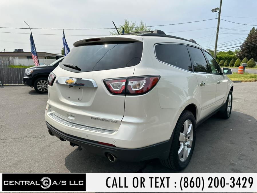 2015 Chevrolet Traverse AWD 4dr LTZ, available for sale in East Windsor, Connecticut | Central A/S LLC. East Windsor, Connecticut 2015 Chevrolet Traverse AWD 4dr LTZ, available for sale in East Windsor, Connecticut | Central A/S LLC. East Windsor, Connecticut
