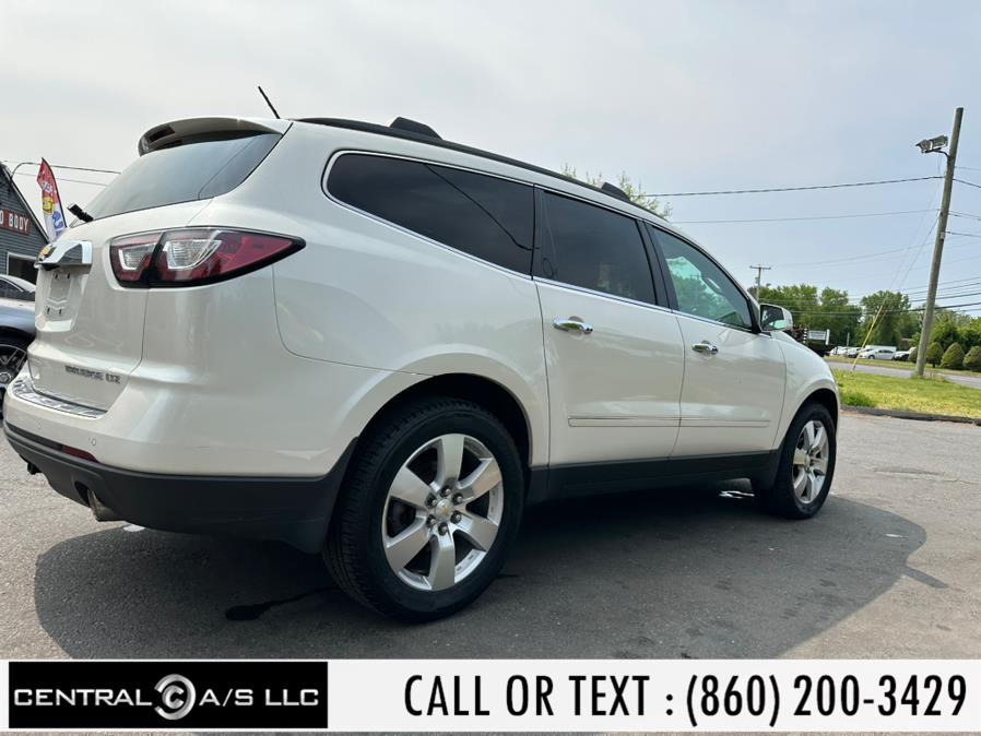 2015 Chevrolet Traverse AWD 4dr LTZ, available for sale in East Windsor, Connecticut | Central A/S LLC. East Windsor, Connecticut 2015 Chevrolet Traverse AWD 4dr LTZ, available for sale in East Windsor, Connecticut | Central A/S LLC. East Windsor, Connecticut