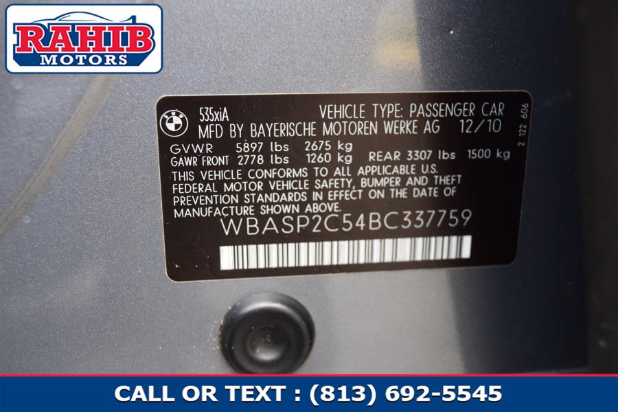 2011 BMW 5 Series Gran Turismo 5dr 535i xDrive Gran Turismo AWD, available for sale in Winter Park, Florida | Rahib Motors. Winter Park, Florida 2011 BMW 5 Series Gran Turismo 5dr 535i xDrive Gran Turismo AWD, available for sale in Winter Park, Florida | Rahib Motors. Winter Park, Florida