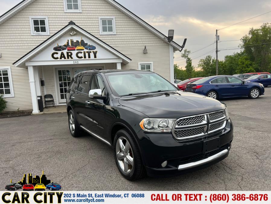 2011 Dodge Durango AWD 4dr Citadel, available for sale in East Windsor, Connecticut | Car City LLC. East Windsor, Connecticut 2011 Dodge Durango AWD 4dr Citadel, available for sale in East Windsor, Connecticut | Car City LLC. East Windsor, Connecticut