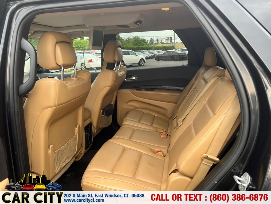 2011 Dodge Durango AWD 4dr Citadel, available for sale in East Windsor, Connecticut | Car City LLC. East Windsor, Connecticut 2011 Dodge Durango AWD 4dr Citadel, available for sale in East Windsor, Connecticut | Car City LLC. East Windsor, Connecticut
