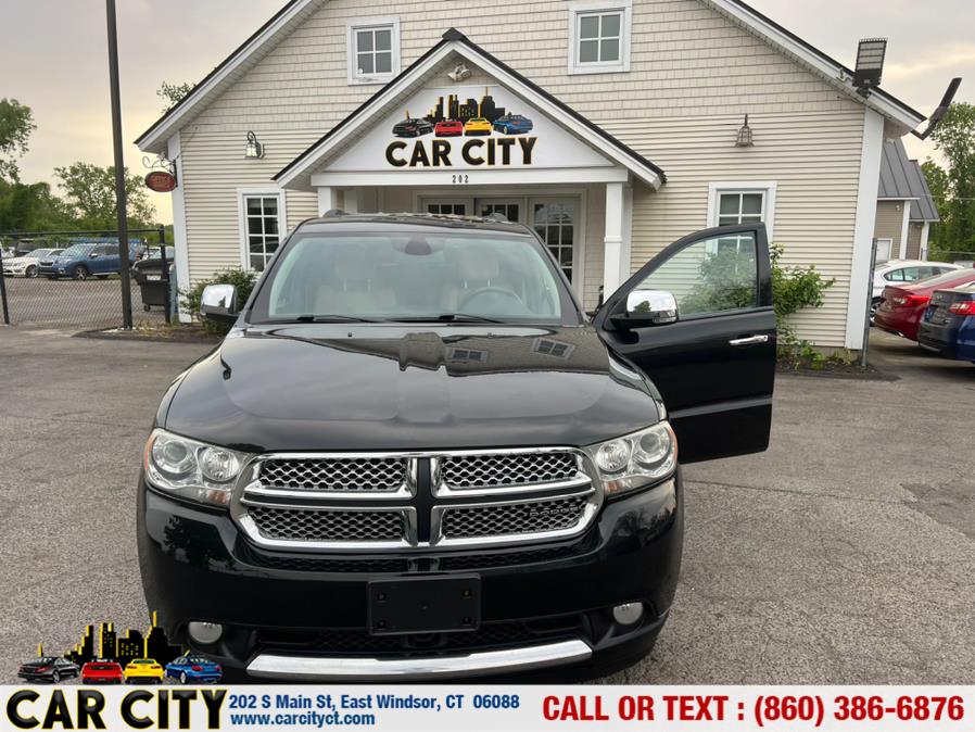 2011 Dodge Durango AWD 4dr Citadel, available for sale in East Windsor, Connecticut | Car City LLC. East Windsor, Connecticut 2011 Dodge Durango AWD 4dr Citadel, available for sale in East Windsor, Connecticut | Car City LLC. East Windsor, Connecticut
