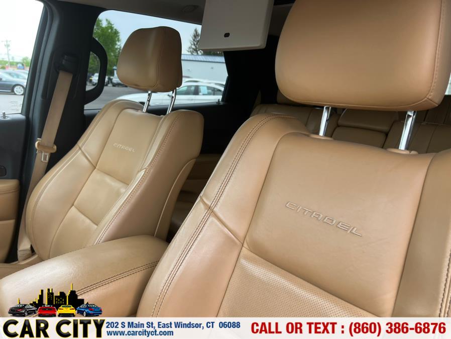 2011 Dodge Durango AWD 4dr Citadel, available for sale in East Windsor, Connecticut | Car City LLC. East Windsor, Connecticut 2011 Dodge Durango AWD 4dr Citadel, available for sale in East Windsor, Connecticut | Car City LLC. East Windsor, Connecticut