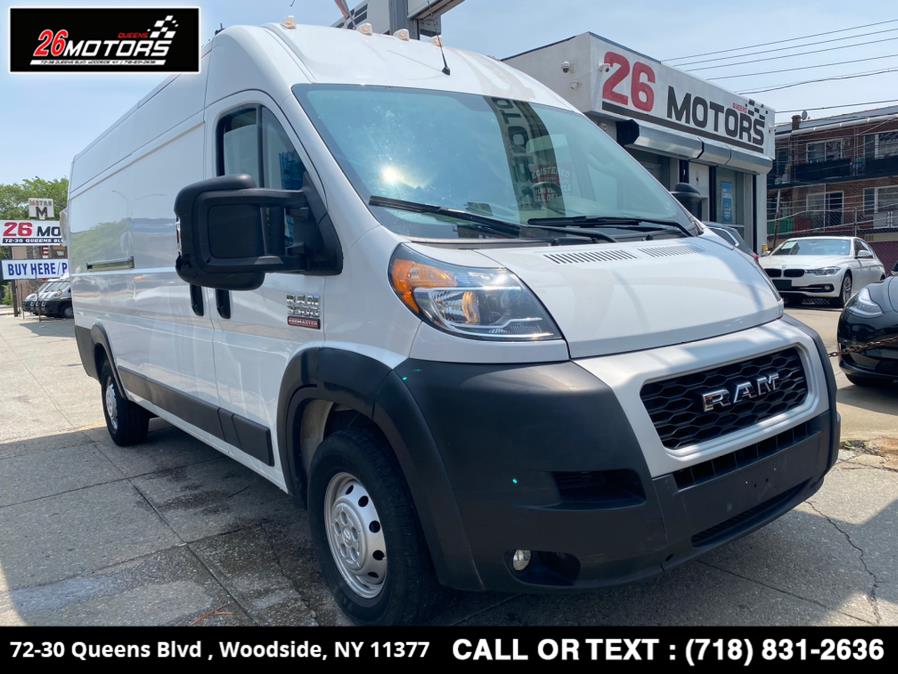 2021 Ram ProMaster Cargo Van 3500 High Roof 159" WB EXT, available for sale in Woodside, New York | 26 Motors Queens. Woodside, New York
