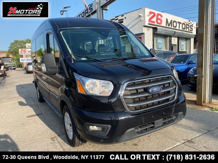 2020 Ford Transit Passenger Wagon T-350 148" Med Roof XL RWD, available for sale in Woodside, New York | 26 Motors Queens. Woodside, New York