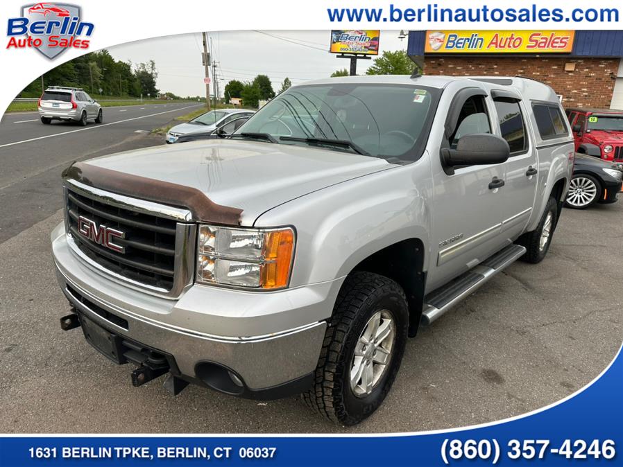 2011 GMC Sierra 1500 4WD Crew Cab 143.5" SLE, available for sale in Berlin, Connecticut | Berlin Auto Sales LLC. Berlin, Connecticut 2011 GMC Sierra 1500 4WD Crew Cab 143.5" SLE, available for sale in Berlin, Connecticut | Berlin Auto Sales LLC. Berlin, Connecticut