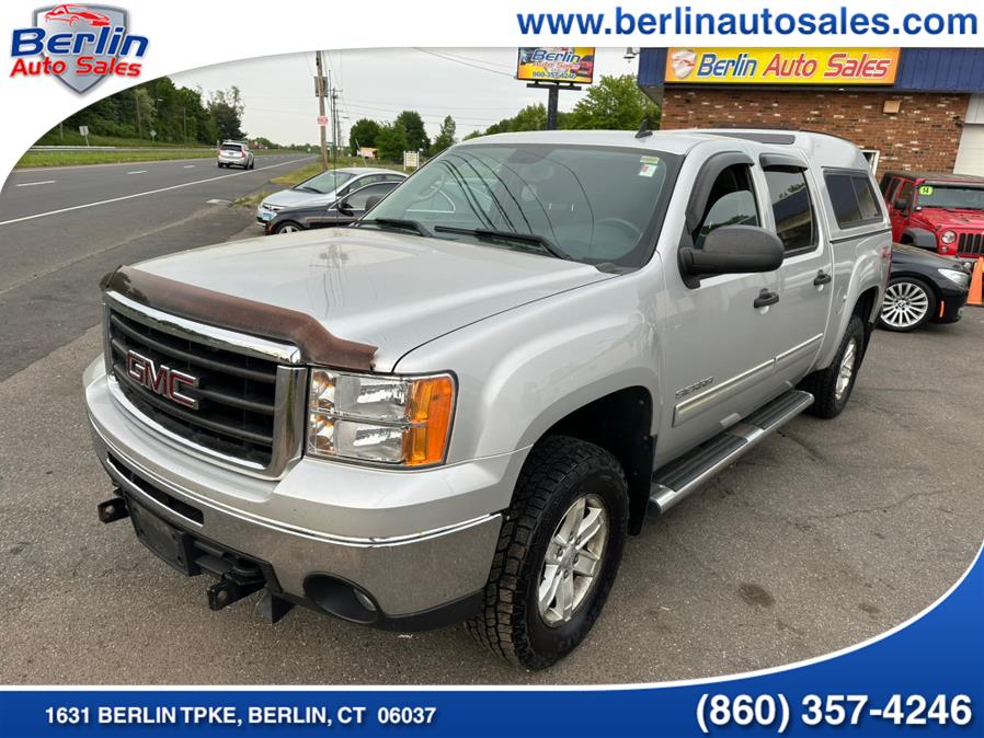 2011 GMC Sierra 1500 4WD Crew Cab 143.5" SLE, available for sale in Berlin, Connecticut | Berlin Auto Sales LLC. Berlin, Connecticut 2011 GMC Sierra 1500 4WD Crew Cab 143.5" SLE, available for sale in Berlin, Connecticut | Berlin Auto Sales LLC. Berlin, Connecticut