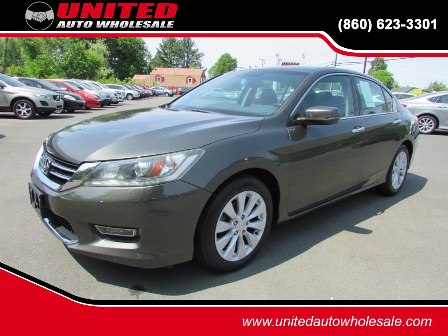 2013 Honda Accord Sdn 4dr V6 Auto EX-L, available for sale in East Windsor, Connecticut | United Auto Sales of E Windsor, Inc. East Windsor, Connecticut
