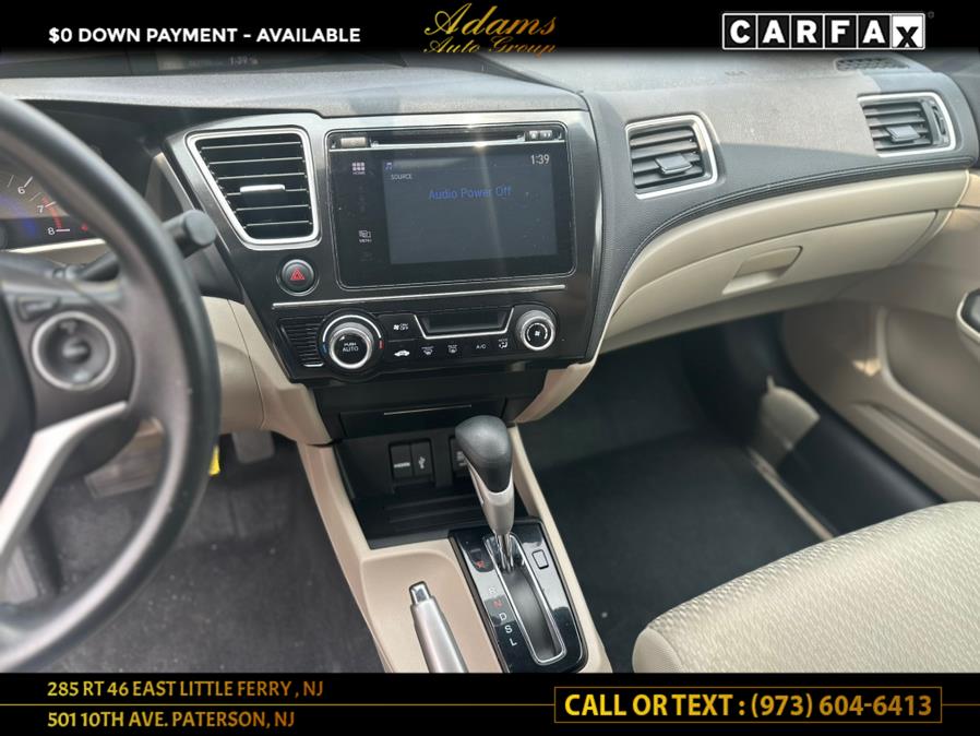 2015 Honda Civic Sedan 4dr CVT SE, available for sale in Paterson, New Jersey | Adams Auto Group. Paterson, New Jersey 2015 Honda Civic Sedan 4dr CVT SE, available for sale in Paterson, New Jersey | Adams Auto Group. Paterson, New Jersey