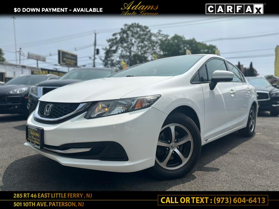 2015 Honda Civic Sedan 4dr CVT SE, available for sale in Paterson, New Jersey | Adams Auto Group. Paterson, New Jersey