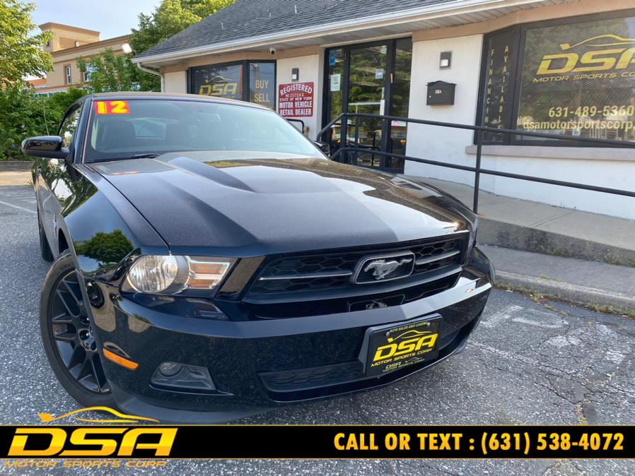 2012 Ford Mustang 2dr Conv V6 Premium, available for sale in Commack, New York | DSA Motor Sports Corp. Commack, New York 2012 Ford Mustang 2dr Conv V6 Premium, available for sale in Commack, New York | DSA Motor Sports Corp. Commack, New York