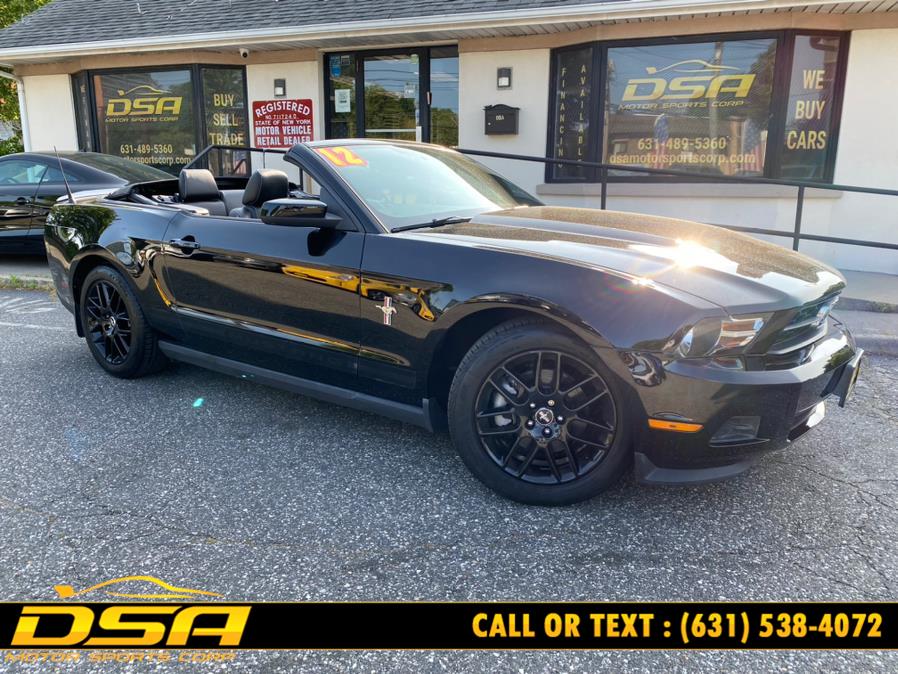 2012 Ford Mustang 2dr Conv V6 Premium, available for sale in Commack, New York | DSA Motor Sports Corp. Commack, New York 2012 Ford Mustang 2dr Conv V6 Premium, available for sale in Commack, New York | DSA Motor Sports Corp. Commack, New York