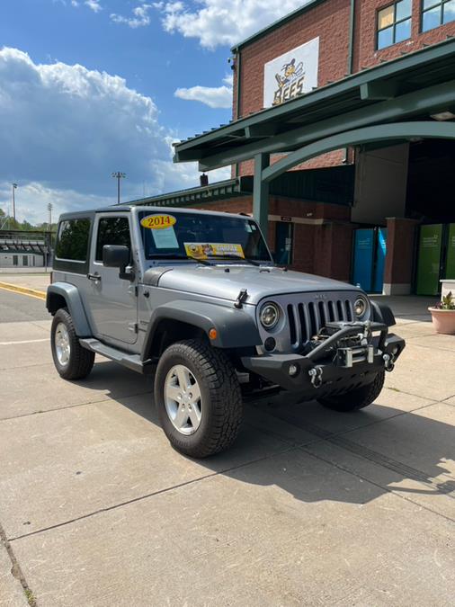 2014 Jeep Wrangler 4WD 2dr Sport, available for sale in New Britain, Connecticut | Supreme Automotive. New Britain, Connecticut