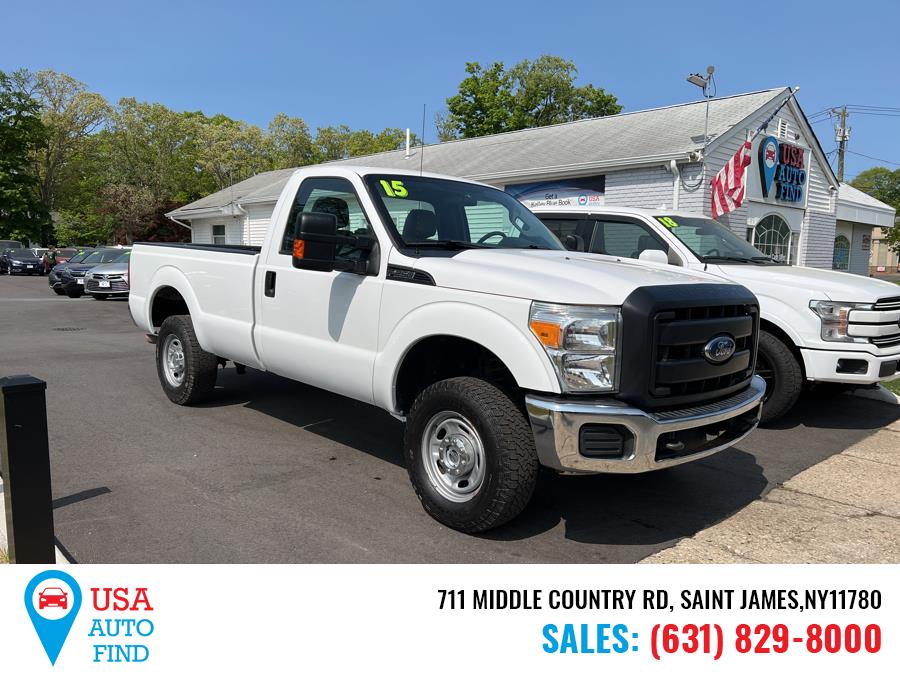 2015 Ford Super Duty F-250 SRW 4WD Reg Cab 137" XL, available for sale in Saint James, New York | USA Auto Find. Saint James, New York