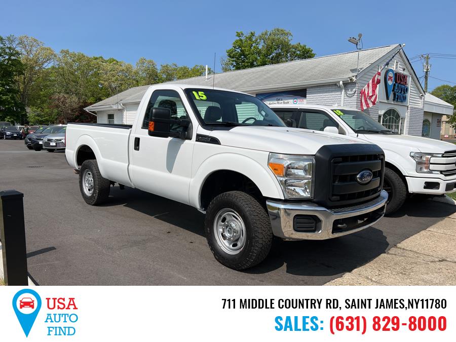 2015 Ford Super Duty F-250 SRW 4WD Reg Cab 137" XL, available for sale in Saint James, New York | USA Auto Find. Saint James, New York 2015 Ford Super Duty F-250 SRW 4WD Reg Cab 137" XL, available for sale in Saint James, New York | USA Auto Find. Saint James, New York