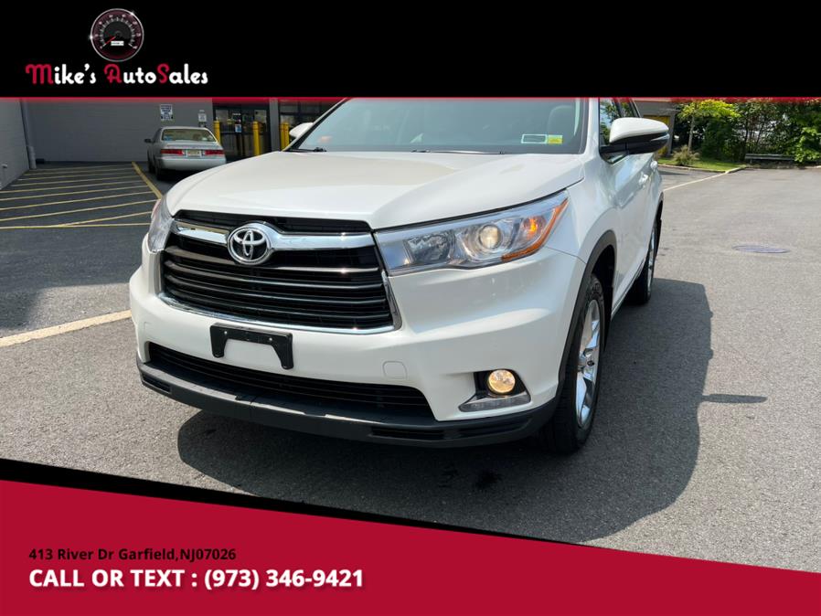 2016 Toyota Highlander AWD 4dr V6 Limited (Natl), available for sale in Garfield, New Jersey | Mikes Auto Sales LLC. Garfield, New Jersey