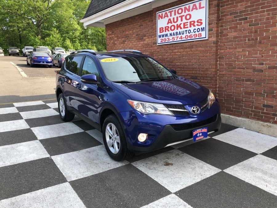2014 Toyota RAV4 AWD 4dr XLE, available for sale in Waterbury, Connecticut | National Auto Brokers, Inc.. Waterbury, Connecticut