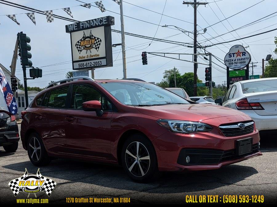 2022 Subaru Impreza Premium 5-door CVT, available for sale in Worcester, Massachusetts | Rally Motor Sports. Worcester, Massachusetts 2022 Subaru Impreza Premium 5-door CVT, available for sale in Worcester, Massachusetts | Rally Motor Sports. Worcester, Massachusetts