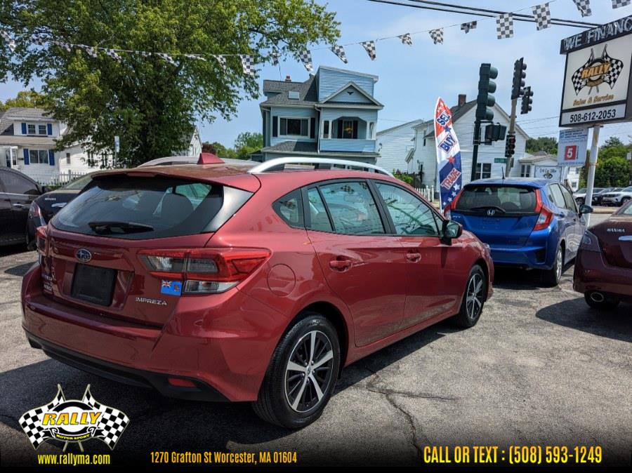 2022 Subaru Impreza Premium 5-door CVT, available for sale in Worcester, Massachusetts | Rally Motor Sports. Worcester, Massachusetts 2022 Subaru Impreza Premium 5-door CVT, available for sale in Worcester, Massachusetts | Rally Motor Sports. Worcester, Massachusetts