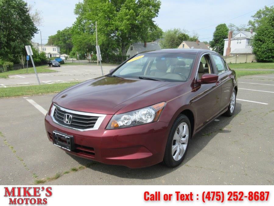 2010 Honda Accord Sdn 4dr I4 Auto EX-L, available for sale in Stratford, Connecticut | Mike's Motors LLC. Stratford, Connecticut 2010 Honda Accord Sdn 4dr I4 Auto EX-L, available for sale in Stratford, Connecticut | Mike's Motors LLC. Stratford, Connecticut