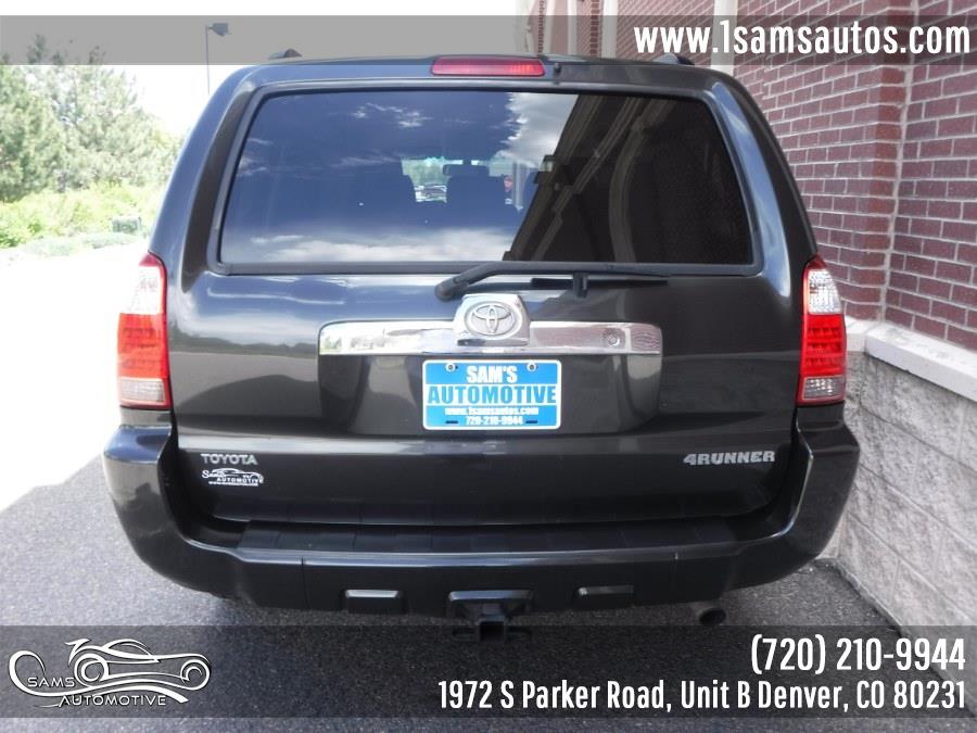 2007 Toyota 4Runner 4WD 4dr V6 SR5, available for sale in Denver, Colorado | Sam's Automotive. Denver, Colorado 2007 Toyota 4Runner 4WD 4dr V6 SR5, available for sale in Denver, Colorado | Sam's Automotive. Denver, Colorado