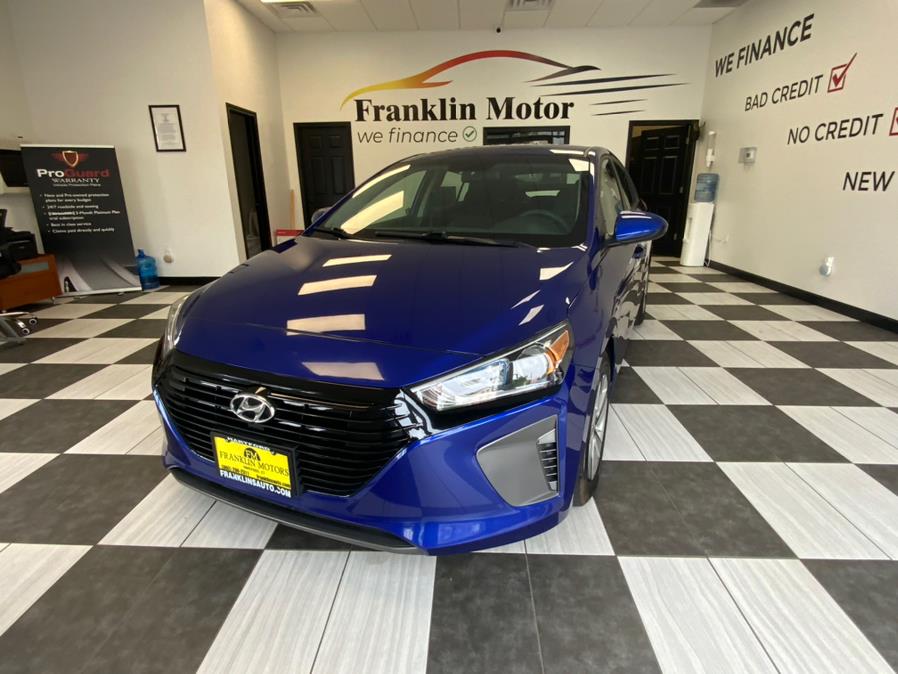 Used Hyundai Ioniq Hybrid Blue Hatchback 2019 | Franklin Motors Auto Sales LLC. Hartford, Connecticut