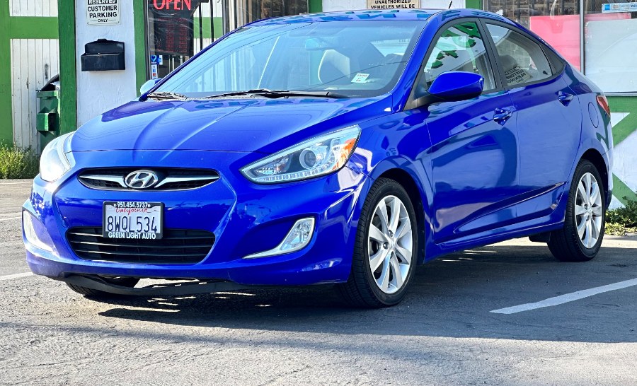 2014 Hyundai Accent 4dr Sdn Auto GLS, available for sale in Corona, California | Green Light Auto. Corona, California 2014 Hyundai Accent 4dr Sdn Auto GLS, available for sale in Corona, California | Green Light Auto. Corona, California