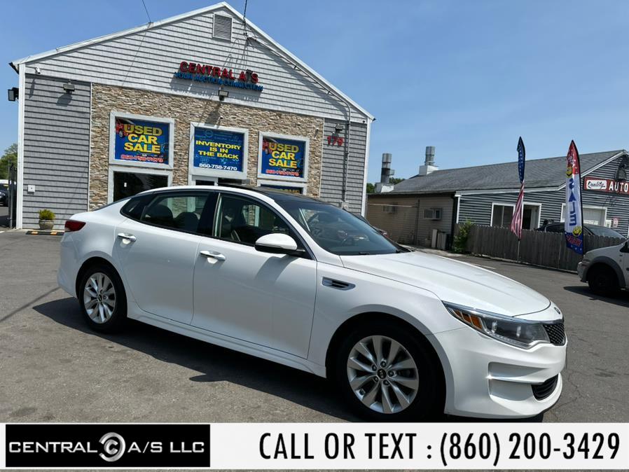 2016 Kia Optima 4dr Sdn EX, available for sale in East Windsor, Connecticut | Central A/S LLC. East Windsor, Connecticut 2016 Kia Optima 4dr Sdn EX, available for sale in East Windsor, Connecticut | Central A/S LLC. East Windsor, Connecticut
