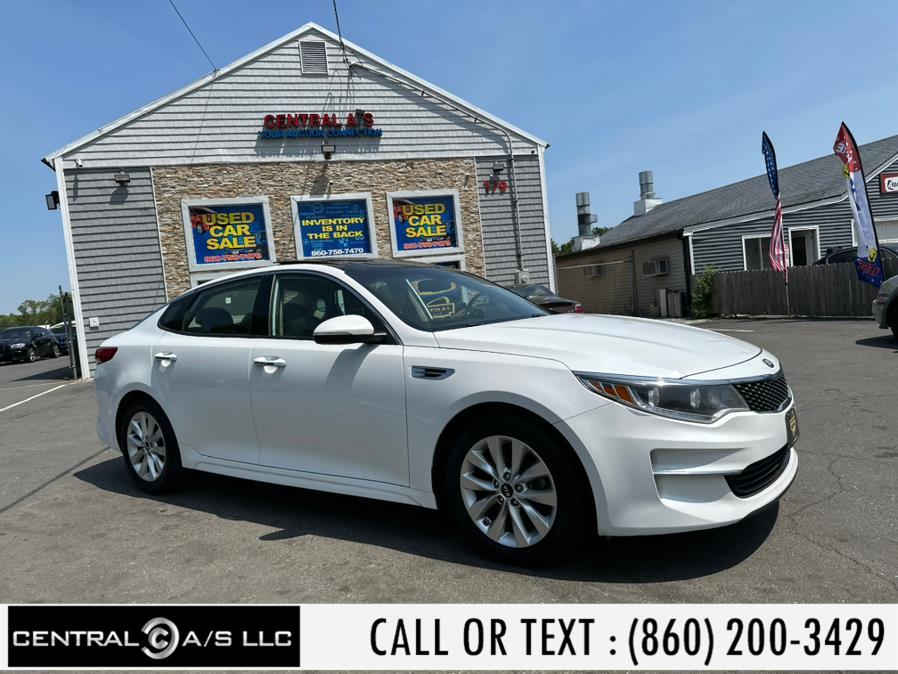 2016 Kia Optima 4dr Sdn EX, available for sale in East Windsor, Connecticut | Central A/S LLC. East Windsor, Connecticut