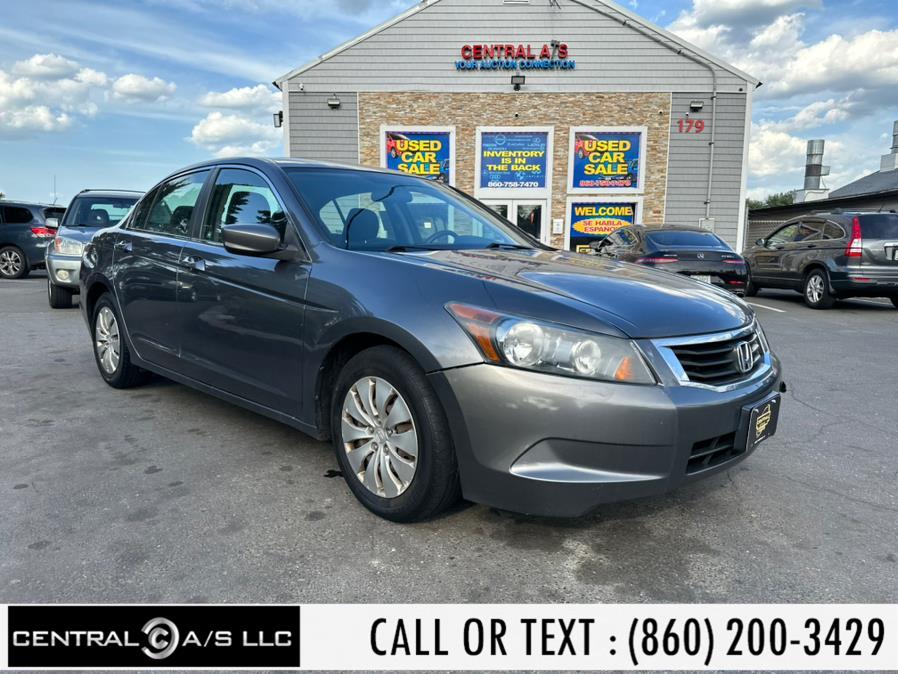2008 Honda Accord Sdn 4dr I4 Auto LX, available for sale in East Windsor, Connecticut | Central A/S LLC. East Windsor, Connecticut
