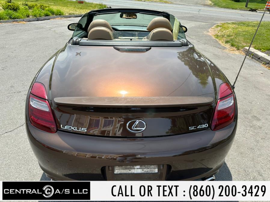 2006 Lexus SC 430 2dr Convertible, available for sale in East Windsor, Connecticut | Central A/S LLC. East Windsor, Connecticut 2006 Lexus SC 430 2dr Convertible, available for sale in East Windsor, Connecticut | Central A/S LLC. East Windsor, Connecticut