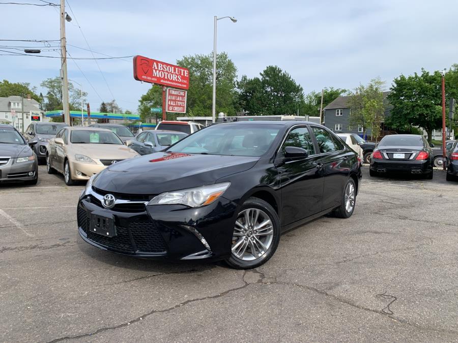 2016 Toyota Camry 4dr Sdn I4 Auto SE (Natl), available for sale in Springfield, Massachusetts | Absolute Motors Inc. Springfield, Massachusetts 2016 Toyota Camry 4dr Sdn I4 Auto SE (Natl), available for sale in Springfield, Massachusetts | Absolute Motors Inc. Springfield, Massachusetts