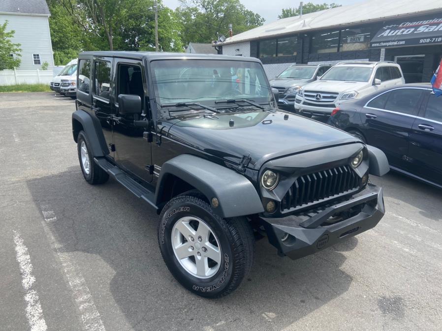 2016 Jeep Wrangler Unlimited 4WD 4dr Sport, available for sale in Linden, New Jersey | Champion Used Auto Sales. Linden, New Jersey 2016 Jeep Wrangler Unlimited 4WD 4dr Sport, available for sale in Linden, New Jersey | Champion Used Auto Sales. Linden, New Jersey