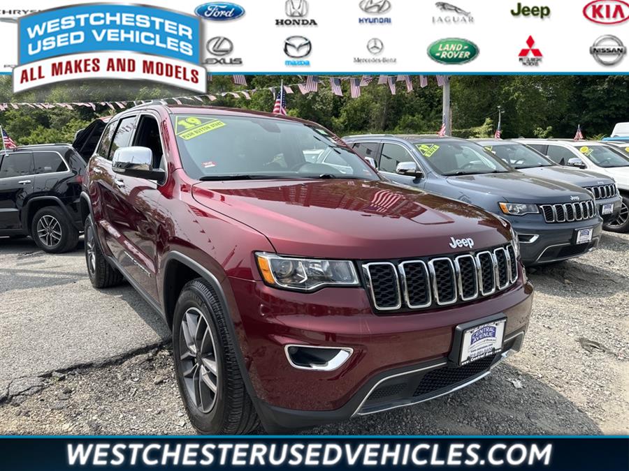 2019 Jeep Grand Cherokee Limited, available for sale in White Plains, New York | Westchester Used Vehicles. White Plains, New York