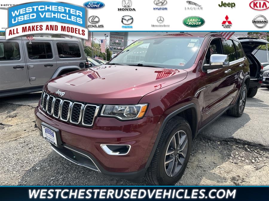 2019 Jeep Grand Cherokee Limited, available for sale in White Plains, New York | Westchester Used Vehicles. White Plains, New York 2019 Jeep Grand Cherokee Limited, available for sale in White Plains, New York | Westchester Used Vehicles. White Plains, New York