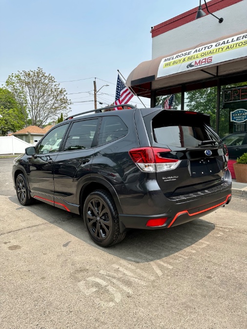 2019 Subaru Forester 2.5i Sport, available for sale in Melrose, Massachusetts | Melrose Auto Gallery. Melrose, Massachusetts 2019 Subaru Forester 2.5i Sport, available for sale in Melrose, Massachusetts | Melrose Auto Gallery. Melrose, Massachusetts