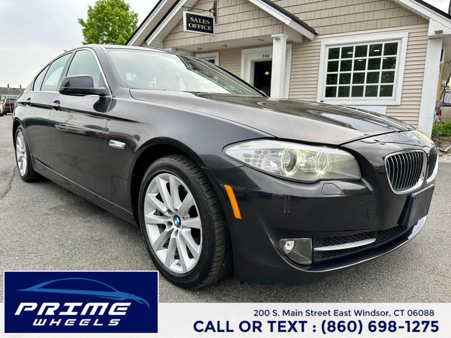 2013 BMW 5 Series 4dr Sdn 528i xDrive AWD, available for sale in East Windsor, Connecticut | Prime Wheels. East Windsor, Connecticut