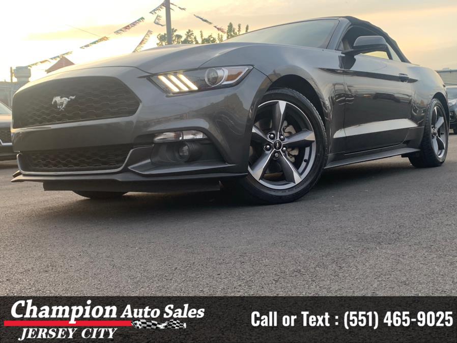 2017 Ford Mustang EcoBoost Premium Convertible, available for sale in Jersey City, New Jersey | Champion Auto Sales. Jersey City, New Jersey