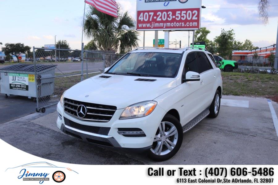 2012 Mercedes-Benz M-Class 4MATIC 4dr ML350, available for sale in Orlando, Florida | Jimmy Motor Car Company Inc. Orlando, Florida