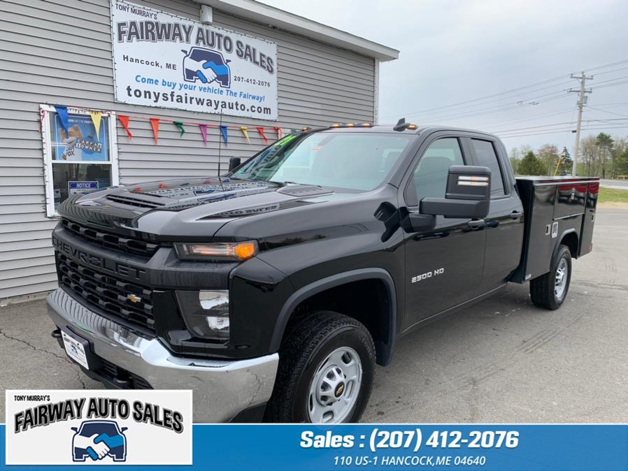 2021 Chevrolet Silverado 2500HD 4WD Double Cab 162" Work Truck, available for sale in Hancock, Maine | Fairway Auto Sales. Hancock, Maine 2021 Chevrolet Silverado 2500HD 4WD Double Cab 162" Work Truck, available for sale in Hancock, Maine | Fairway Auto Sales. Hancock, Maine