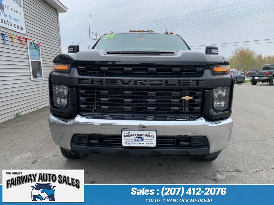 2021 Chevrolet Silverado 2500HD 4WD Double Cab 162" Work Truck, available for sale in Hancock, Maine | Fairway Auto Sales. Hancock, Maine 2021 Chevrolet Silverado 2500HD 4WD Double Cab 162" Work Truck, available for sale in Hancock, Maine | Fairway Auto Sales. Hancock, Maine