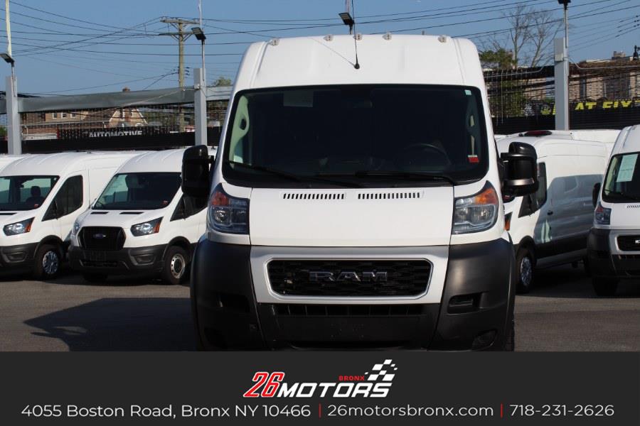 2021 Ram ProMaster Cargo Van 3500 High Roof 159" WB EXT, available for sale in Bronx, New York | 26 Motors Bronx. Bronx, New York 2021 Ram ProMaster Cargo Van 3500 High Roof 159" WB EXT, available for sale in Bronx, New York | 26 Motors Bronx. Bronx, New York