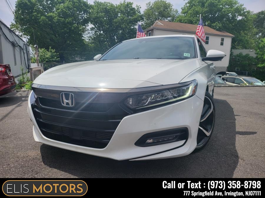 2018 Honda Accord Sedan Sport 1.5T CVT, available for sale in Irvington, New Jersey | Elis Motors Corp. Irvington, New Jersey 2018 Honda Accord Sedan Sport 1.5T CVT, available for sale in Irvington, New Jersey | Elis Motors Corp. Irvington, New Jersey