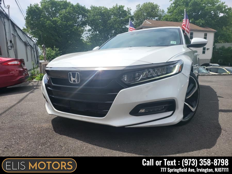 2018 Honda Accord Sedan Sport 1.5T CVT, available for sale in Irvington, New Jersey | Elis Motors Corp. Irvington, New Jersey 2018 Honda Accord Sedan Sport 1.5T CVT, available for sale in Irvington, New Jersey | Elis Motors Corp. Irvington, New Jersey